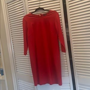Ann Taylor red dress